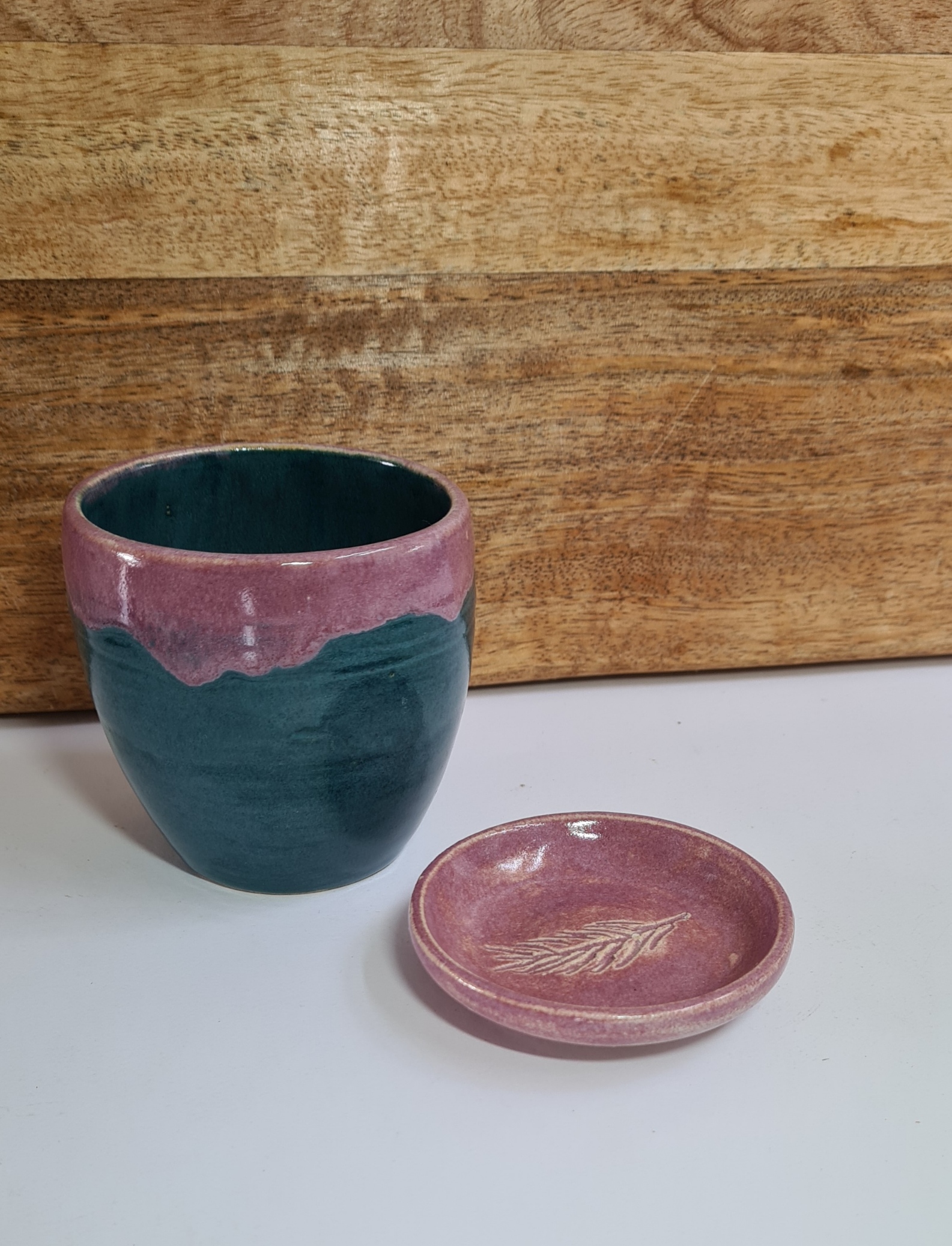 Mok roze rand - Afbeelding 2
