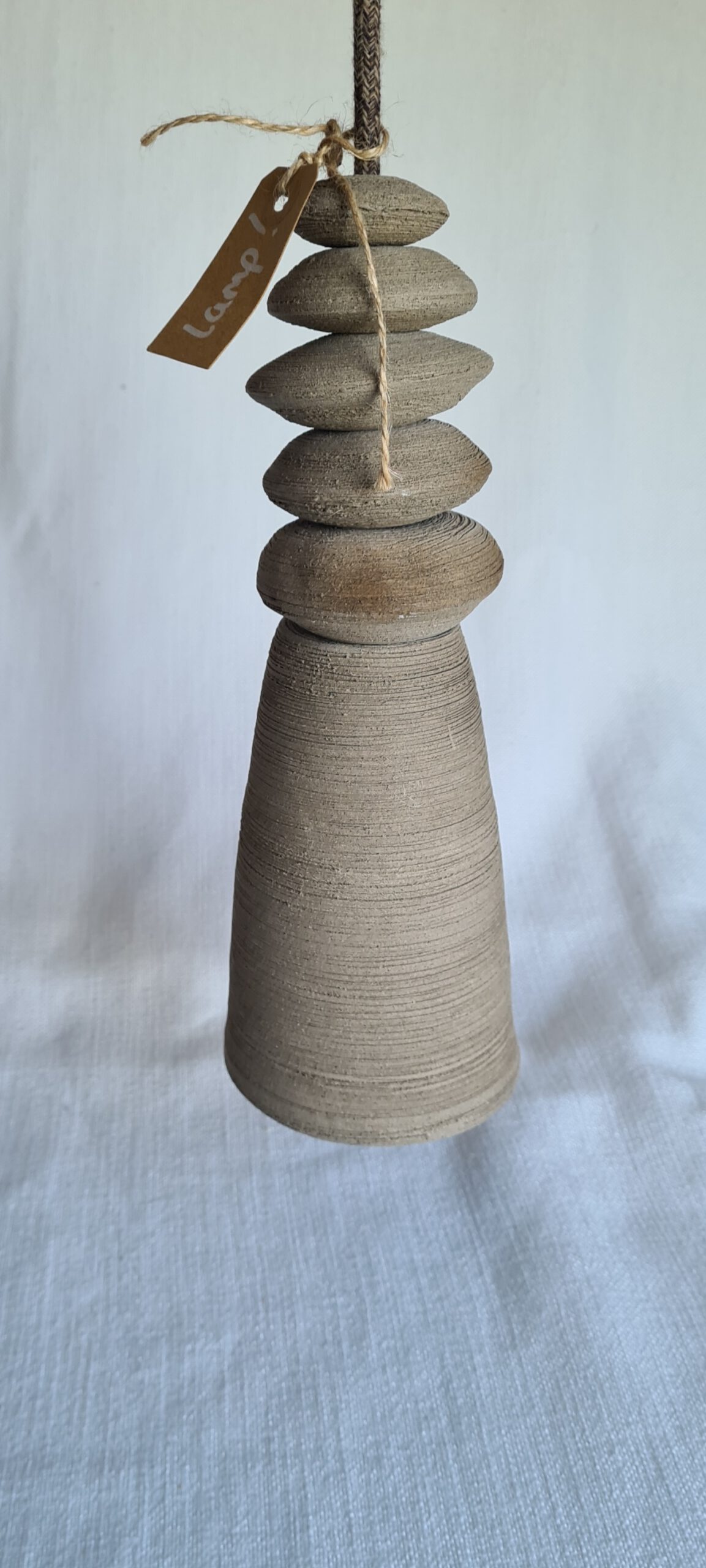 Stapel stenen Lamp - Afbeelding 3