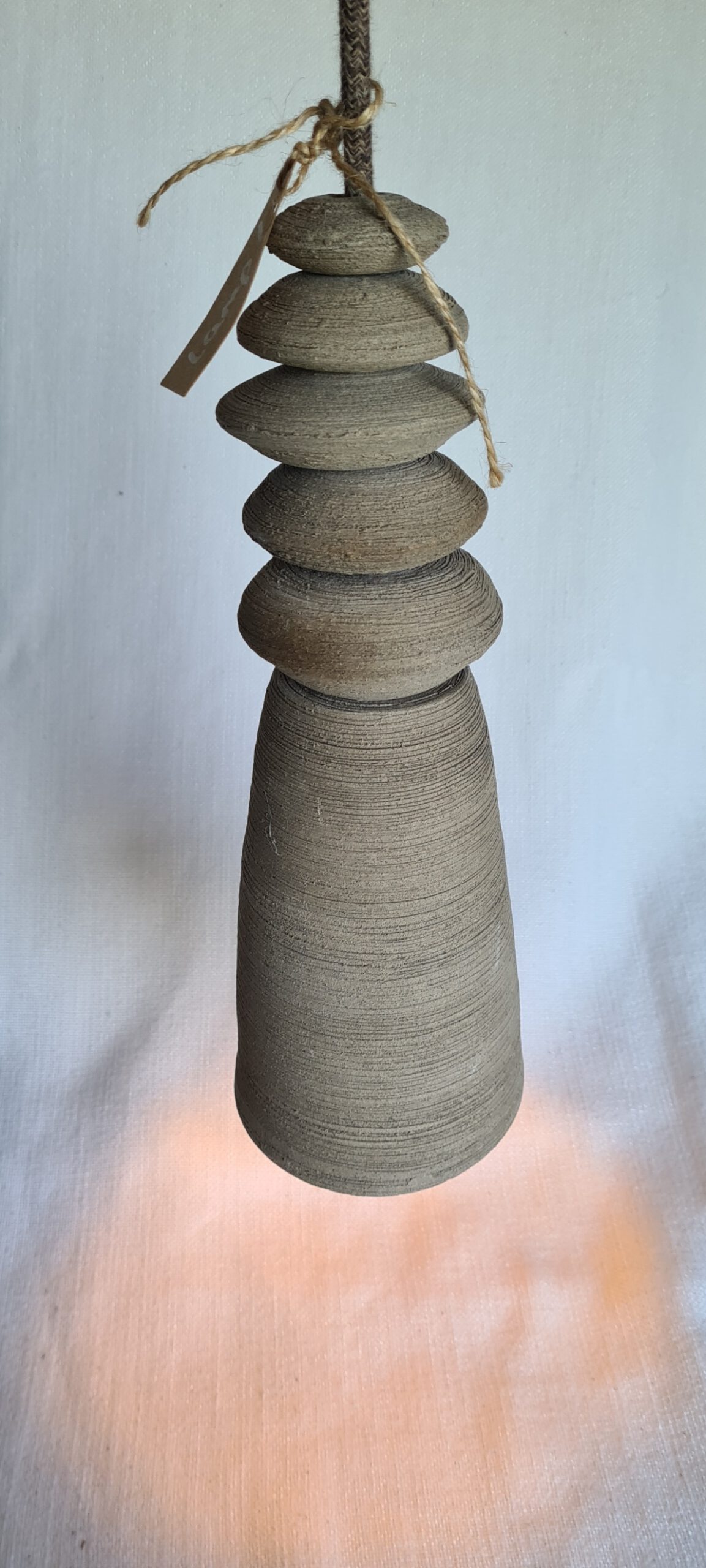 Stapel stenen Lamp - Afbeelding 2